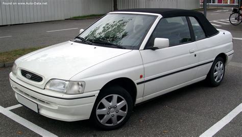 1993 Ford Escort VI Cabrio (ALL) 1.6 i 16V (90 CV) 